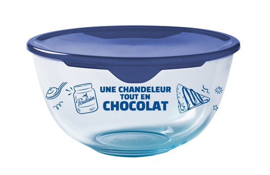 Glass bowl Limited Edition 2024 Poulain 2L